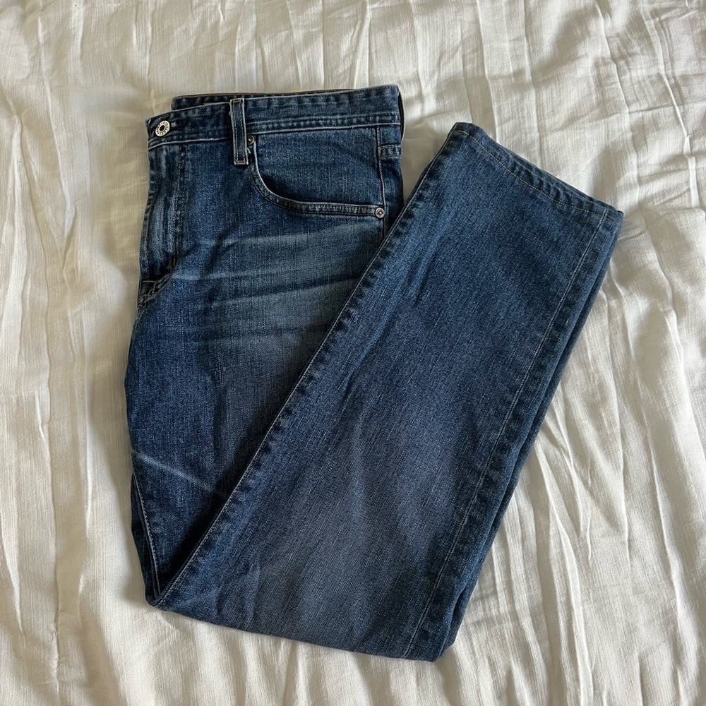 Mens Adriano Goldschmied the matchbox slim straight jeans 36x34